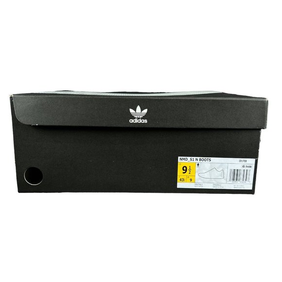 Adidas NMD_S1 Neighborhood Black White Suede Boots ID1708 Men's Size 9.5 - Picture 10 of 10